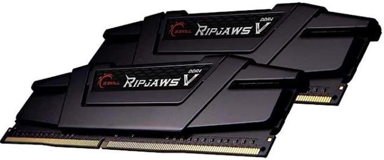 Alt view image 2 of 2 - G.SKILL Ripjaws V Series 16GB (2 x 8GB) 288-Pin PC RAM DDR4 3600 (PC4 28800) Desktop Memory Model F4-3600C16D-16GVKC