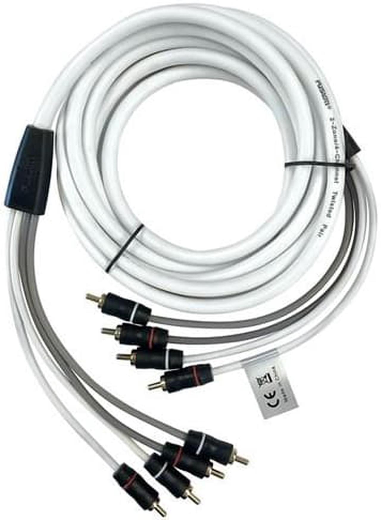 Main image of FUSION EL-FRCA12 12' Standard 4-Way RCA Cable