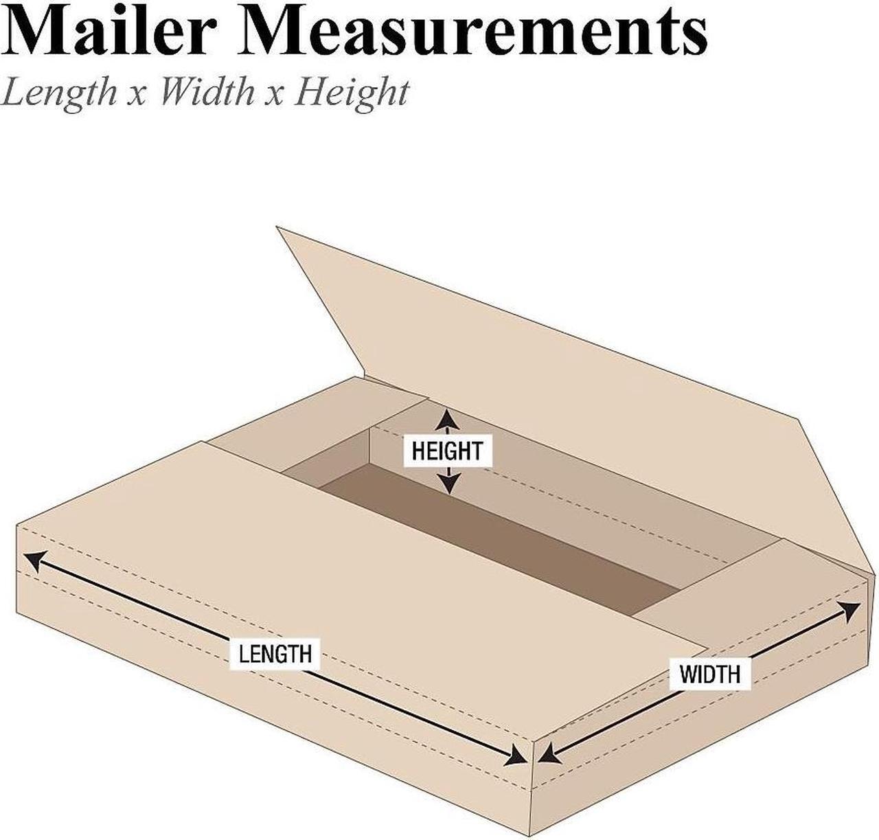 Alt view image 2 of 2 - Box Partners Easy-Fold Mailers 20" x 16" x 2" Kraft 50/Bundle M20162BFK