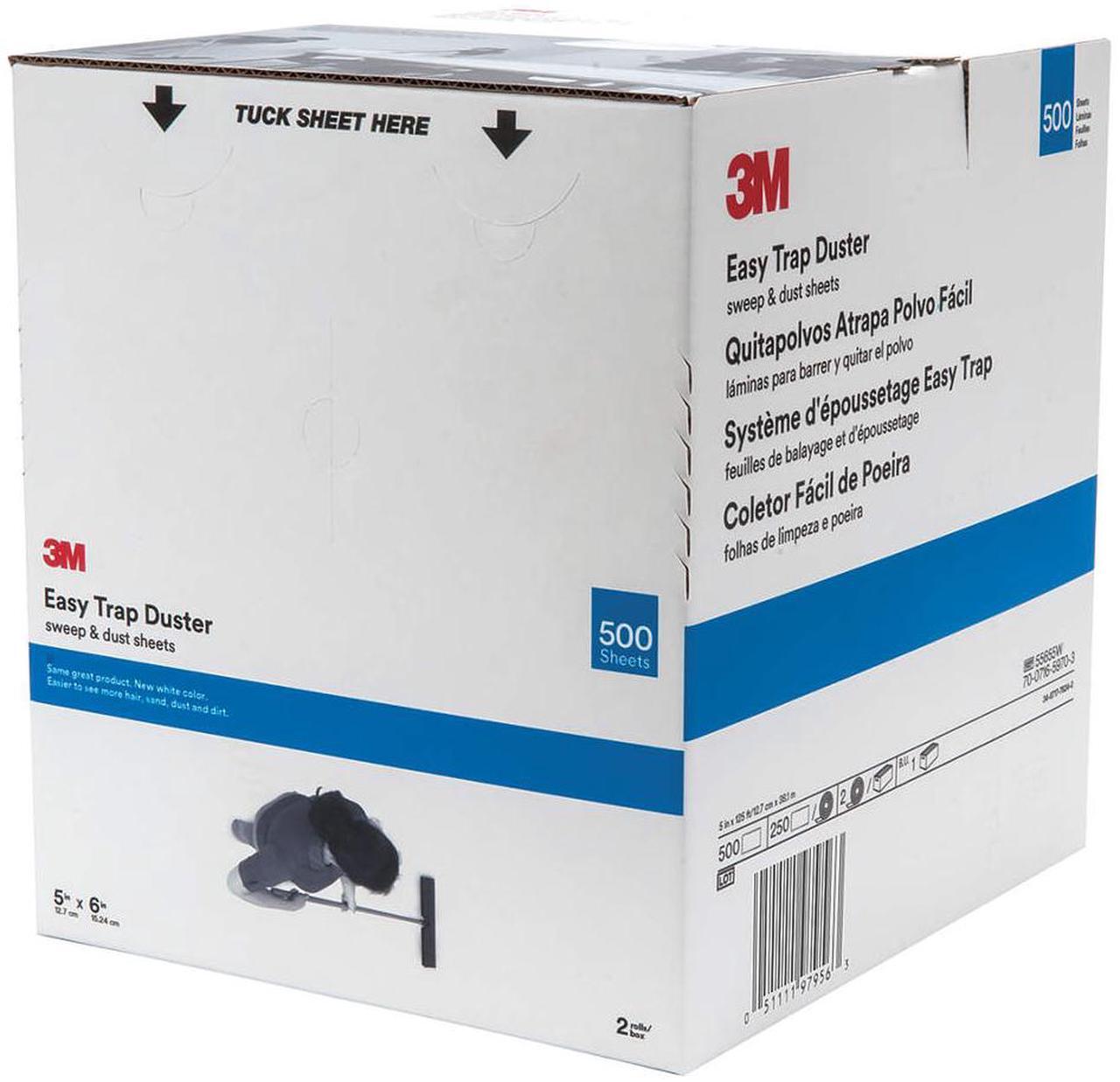 Main image of Easy Trap Duster, 5" x 125 ft, White, 2 250 Sheet Rolls/Carton 55655W