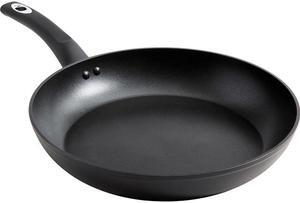 Oster Allston 12" Frying Pan - Black - Nonstick - Black Heat Resistant Handle