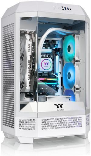 Thermaltake LCGS Reactor i1470TS Gaming Desktop (Intel Core i7-14700KF, 32GB 6400MT/s DDR5 RGB Memory, NVIDIA GeForce RTX 5070 Ti, 2TB NVMe M.2, WiFi, Windows 11) T3WT-B760-57T-LCS