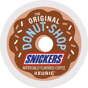 The Original Donut Shop Snickers Medium Roast Coffee Keurig - K-Cup Coffee Pods 24ct