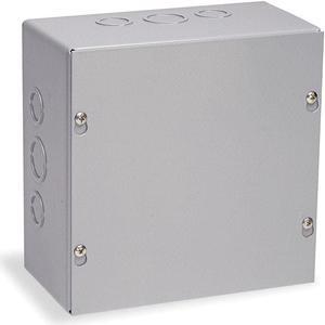 WIEGMANN SC101206NK Captive Screws Electrical Enclosures, 12 in H, 6 in D, 10