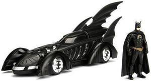 1995 Batman Forever Batmobile with Diecast Batman Figure 1/24 Diecast Model Car by Jada