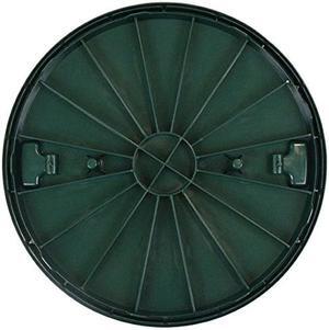 Polylok 3008-RC Septic Tank Riser Cover, 24-Inch, Green