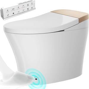 COSVALVE Official Intelligent Smart Toilet, Auto Flush,Heated Seat with Integrated Multi Function Remote Control, Advance Bidet, Soft Closing Seat,Smart Bidet