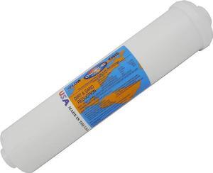 IPW Industries Inc-Omnipure - (K5633-BB) - 12" x 2.5" T40 GAC Coconut Carbon Inline Filter 1/4" NPT