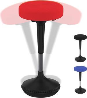 Wobble Stool Standing Desk Stool - tall office chair for standing desk chair wobble stools for classroom seating adhd chair height adjustable stool 23-33" Active stool for standing desk wobble chairs