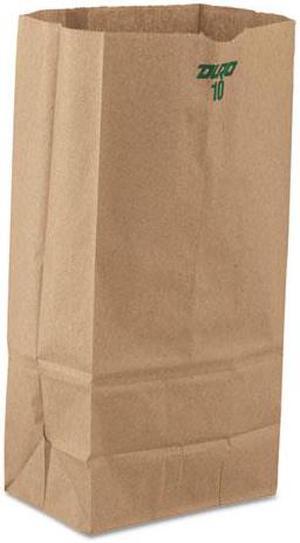 General #10 Paper Grocery Bag 35lb Kraft Standard 6 5/16 x 4 3/16 x 12 3/8 2000